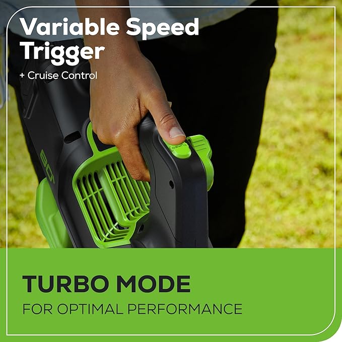 Greenworks 80V (770 CFM/190 MPH) Brushless Cordless Leaf Blower, Commercial-Grade Powerf for Autumn Leaf Composting, Spring Pollen Cleanup and Post-Snow Debris, Includes 4.0Ah Battery & Rapid Charger