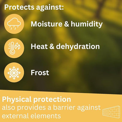 28 oz Transparent Tree Pruning Sealer - Tree Wound Sealer - Protective Coating for Pruning Cuts & Grafting Ideal for Tree Bark & Branch Care