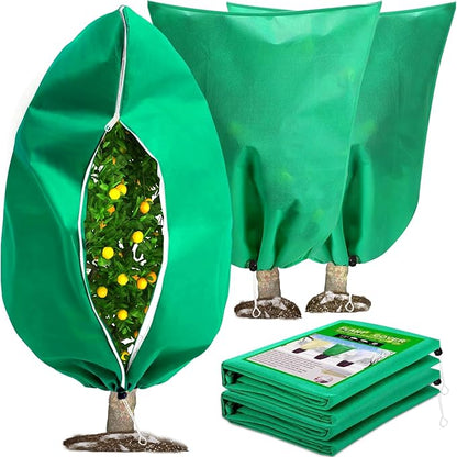 DQS 2 Pack Plant Covers Freeze Protection, 70.8" x82.6" Winter Frost Protection Blankets Frost Cloth,Suitable for Outdoor Winter Frost, Cold Weather, shrubs, Trees, Jackets, and coverings