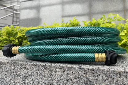 1/2" Short Garden Hose -10Ft for Lawn, Boat Hose, Flexible and Lightweight,No Leaking, Durable PVC Hose
