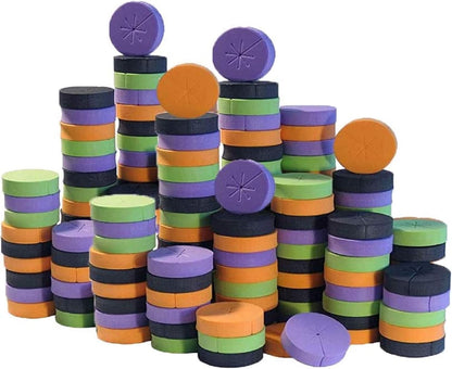 144 Pack Cloning Collars Inserts Premium Grade Foam,Better Than Neoprene for Hydroponics Plant Germination in DIY Cloner & Clone Machines, Fits 2 Inch Net Pots