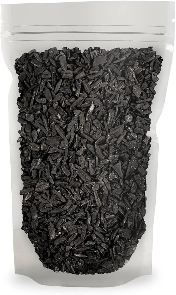 GARDENERA Horticultural Charcoal for Indoor Plants [5-Quart Bag] Black Diamond Soil Amendment for Orchids, Terrariums, and Gardening