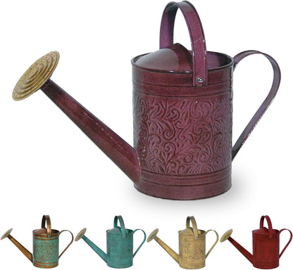 Robert Allen MPT01185 Metal Watering can, 1 Gallon, Stormy Purple