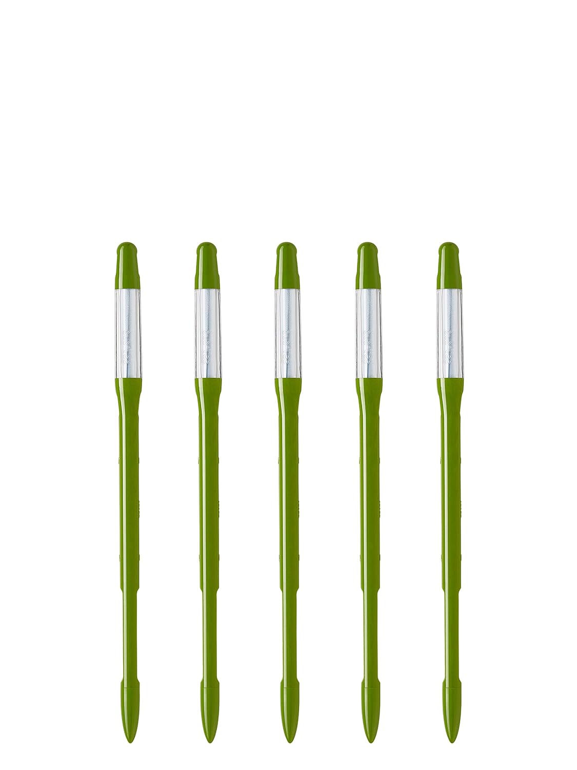 Sustee Aquameter, Set of 5, Plant Soil Moisture Sensor (Green, Medium)