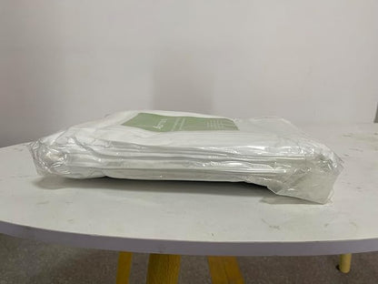 Abimars Thicker Plant Covers Freeze Protection Jacket 2.36 oz/yd², 5'x5' Reusable Winter Plant Covers with Drawstring & Zipper, 2 Pack Light, Porous Fabric for Plant Breathing