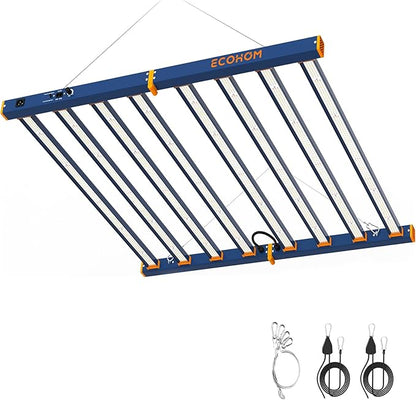 LED Grow Light, 1000W Grow Lights for Indoor Plants, Full Spectrum Growing Light Plant Foldable & Hanging Growing Lamps, Daisy Chain Dimmable Grow Lamp, Commercial for 6x6ft Coverage in Grow Tent