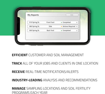 MySoil Soil Test Kit 12 Pack, Grow The Best Lawn & Garden, Complete & Accurate Nutrient and pH Analysis with Recommendations Tailored to Your Soil and Plant Needs