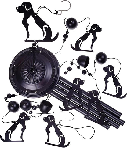 Dog and Cat Wind Chimes Decor, Mobile Blessing Wind Bells Decorate, Sympathy Wind Catcher, Memorial Gifts for Mom,Grandma,Woman,Dog Cat Lovers(Outside/Indoor/Home/Room/Porch/Yard/Garden Decoration)