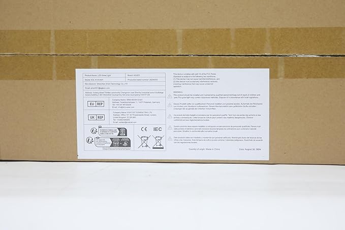 AGLEX K1000 LED Grow Light, 2024 Upgraded Grow Light with Daisy Chain & Dimmable, Full Spectrum Plant Grow Lights for Hydroponic Indoor Plants Seeding