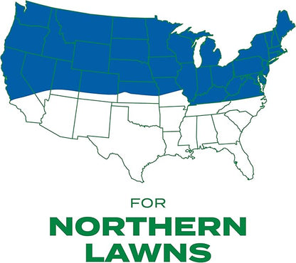 Scotts Turf Builder Thick'R Lawn Sun and Shade, Combination Seed, Fertilizer and Soil Improver, Thickens Thin Grass, 40 lbs.