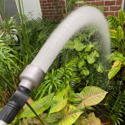 STYDDI Soft Rain Watering Wand with Pivoting Head and Thumb Control, 18" Gentle Classic Rain Wand with 1008Holes Stainless Head, Perfect for Hanging Baskets, Planters, Greenhouses and Seedbed