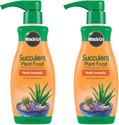 Miracle-Gro Succulent Plant Food, 8 oz., For Succulents including Cacti, Jade, And Aloe