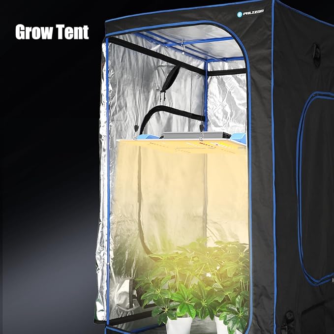 Phlizon PL2000 Plant LED Grow Light with LM281B LEDs Dimmable & Daisy Chain 2x2ft 3x3ft 2x4ft Coverage Full Spectrum Grow Lamp for Indoor Plant Led Grow