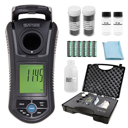 Sper Scientific Turbidity Meter 860040 - Water Quality Tester, Portable Water Quality Meter for Field and Lab, Turbidimeter for Water Test with Carry Case - 4 pc