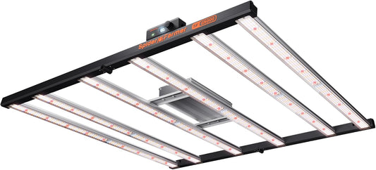 Spider Farmer G5000 Cost-Effective LED Grow Lights 480W, 4X4ft Grow Tent Light, Full Spectrum Dimmable Bar Style Led Growing Lamp for Indoor Plants, 2025 Upgraded App Remote Control