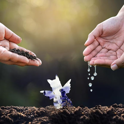 24pcs Seed Paper – Pink Plantable Wildflower for Pet Lovers, Pet Owners, Memorials & Other Milestone Celebrations (Purple - Cat)