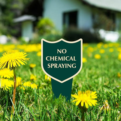 SmartSign Custom Designer Yard Stake Sign - Add Your Message, 6"x12", Vintage Shield Shape, 120 mil Aluminum Composite Sign w/Overcoat for Outside, Integrated Ground Stakes, Reflective Option, USA-Made