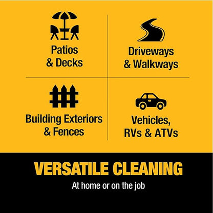 DeWalt DXPW3400PRNB-S PressuReady 3400 PSI Gas Pressure Washer with Quick Start Technology, 2.5 GPM Axial Cam Pump, 208cc Engine, Cold Water, Includes 25-Ft Hose, Nozzles, Spray Gun & Wand, 49-State