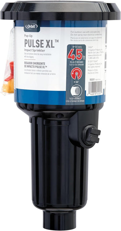 Orbit 55201 Pulse XL Pop-Up Impact Sprinkler in Canister
