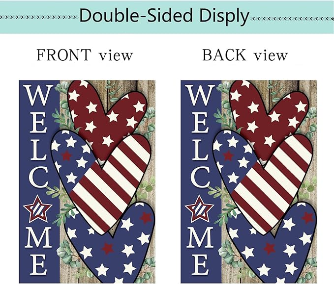 Seasonal Garden Flags Set of 12, Double Sided12x18 Inch Yard Flags, Small Garden Flags for Outside, Christmas Garden Flag, Fall Winter Halloween Outdoor Flag, Holiday Garden Decor for All Season