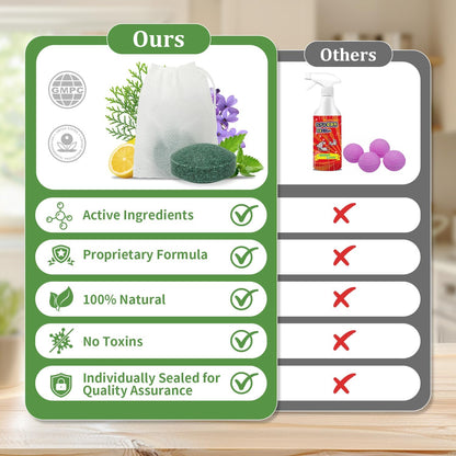 Mouse Rodent Repellent, 24pcs Peppermint Lemon Oil Mice Repellent for Squirrel Rats Spider Pests, Natural Mouse Traps for Indoor Outdoor Use, Keep Rodents Away from Garden and Home, Family & Pet Safe