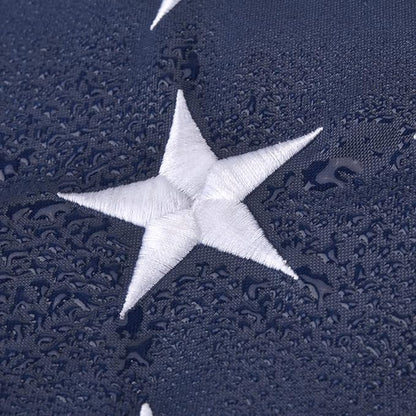 American Flag 2x3 FT, US Flag USA High Wind with Embroidered Stars, Sewn Stripes, Brass Grommets, Durable USA Flag Outdoor Outside