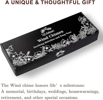 Large Wind Chimes for Outside, 48" Vintage Tree of Life Deep Tone Wind Chime Outdoor Clearance with Heavy Tubes, Patio Porch Garden Decoration, Memorial Gifts for Women Men Mom