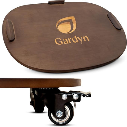 Gardyn Studio Dolly (a Rolling Cart Designed to Make Your Hydroponics Growing System Kit & Indoor Garden Tower Mobile) Easily Move Your Throughout Your Home While Protecting Your Floors