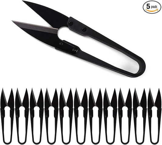 Bonsai Pruning Scissors 5 PCS, Small Pruner Shears, Bud Leaves Trimmer, Garden Shears for Plants, Gardening Clippers for Flower, Stainless Steel Bud and Bonsai Trimming Pruners Trimmers
