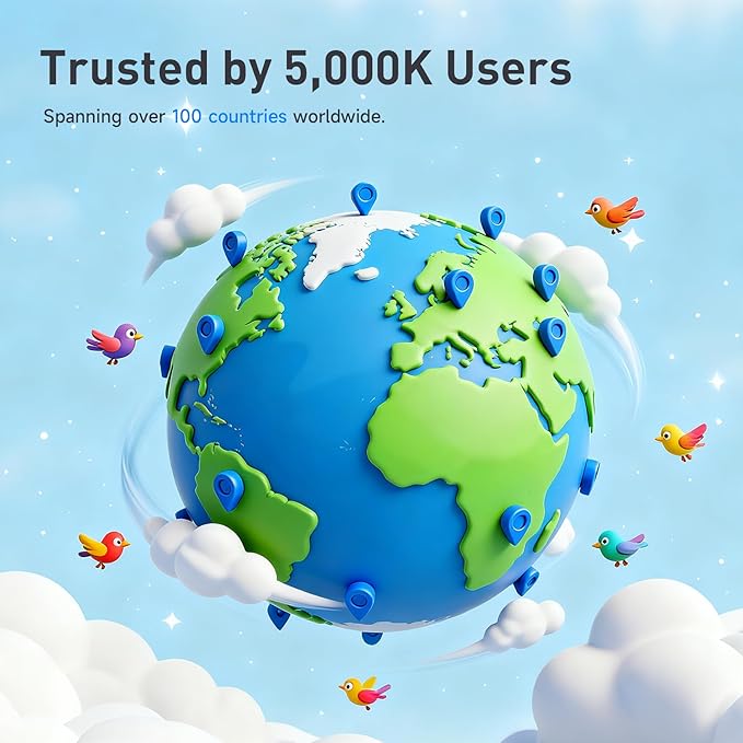 ChirpingPal™ AI Smart Bird & Hummingbird Feeder with Camera | 2.5K HD Live View & Photos | Night Vision | 10,000+ Species ID | Solar-Powered with Built-in Battery | with Bird Bath Kit | Green & White