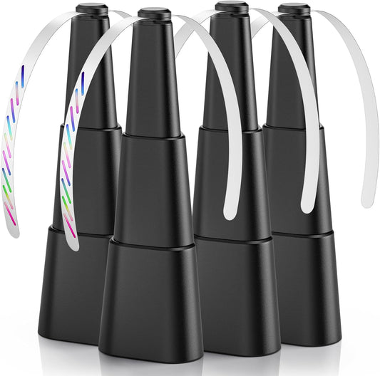 Grete Gotye Portable Battery Powered Fly Fans for Tables Up to 15 Hours Working Time, 4-Pack Indoor Outdoor Mute Food Fan with Hook, Tabletop Fan for Home Restaurant Party Picnic Patio BBQ, Black