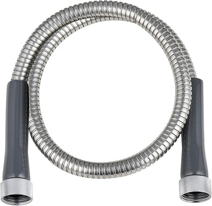 SKYWARD 304 Stainless Steel short Garden Hose 4 ft with Female to Female Metal Connector,Easy to Use & Store, Anti-Leakage Hose, High Water Flow (4ft)