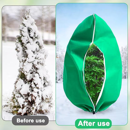 DQS Plant Covers Freeze Protection, 74.8" x90.5" Winter Frost Protection Blankets Frost Cloth,Suitable for Outdoor Winter Frost, Cold Weather, shrubs, Trees, Jackets, and coverings