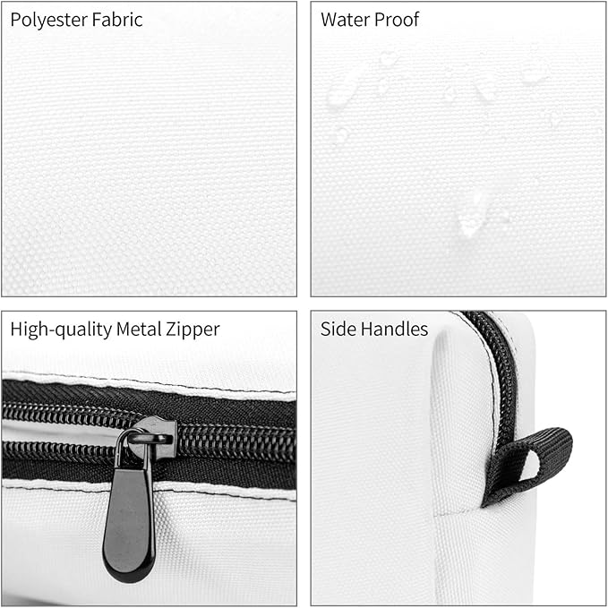 Vintage Lovebirds Floral Hearts Makeup Bag Organizer Compact & Durable Birds Travel Cosmetic Bag Oxford Fabric Impact-Resistant Multi-Purpose Storage Perfect for Travel, Gym, Daily Use