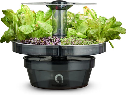 ATL1 Hydroponic Growing System Kit Garden Indoor Tabletop Garden Planter Tower with Self Watering & LED Light - Hydroponic Microgreens, Lettuce, Herbs, Sprouts in Your Home & Kitchen