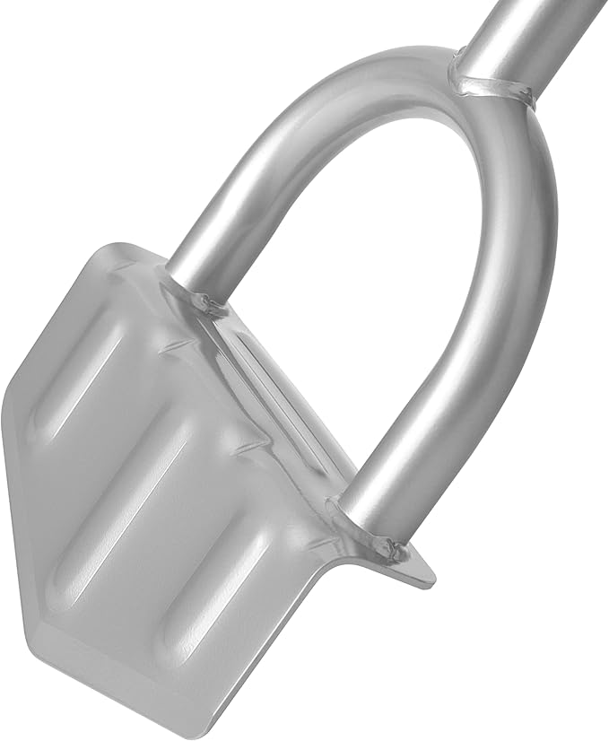 GARDEN WEASEL Edger-Chopper – Black Grip | Manual Lawn Edger Tool for Garden Beds, Sidewalks, Patios & Landscaping | T-Handle, Half Moon Blade | 91716-A