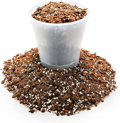 Gardenera Premium Monstera Potting Soil - 10 Quart - Quick Drain Potting Soil for Growing and Repotting Monstera Deliciosa/Swiss Cheese Plant (2 Bags of 5 Quart)