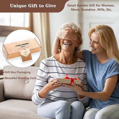 Wind Chimes, 37" Owl Wind Chimes for Outside Garden Patio Yard Decor, Deep Tone Windchimes for Mom Women Grandma Wife, Gifts for Christmas, Mother's Day, Housewarming, Retirement