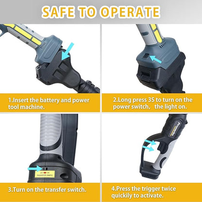 Extendable Pole for Cordless Electric Pruning Shear, Telescopic Pole 4.2-8.2 ft Extension for Gardening Tree Pruner Extended Cutting Reach for Professional Battery Secateurs Heavy Duty