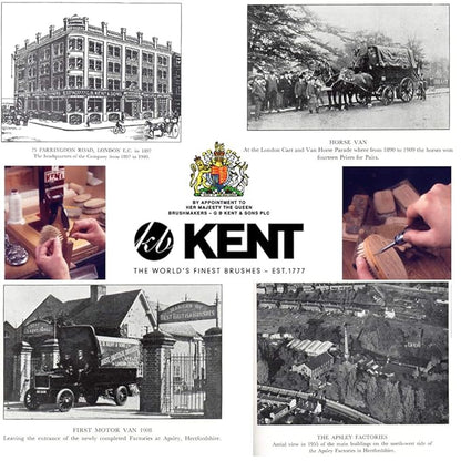 Kent FOT Tortoise Fine Tooth Comb for Men - Handmade Pocket Comb for Travel, Styling, Fine or Thinning Hair, Mustache and Beard Care Handpolished Saw-Cut Made in England