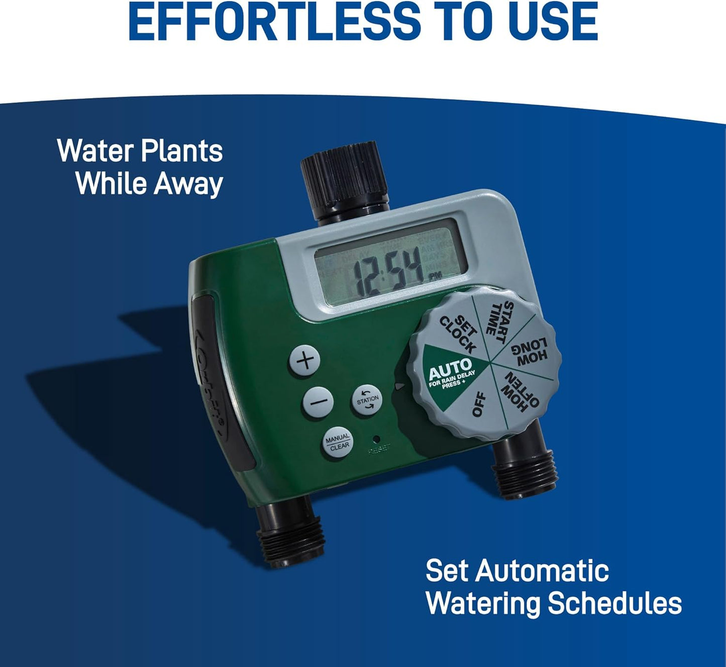 Orbit 50021 2-Zone All-in-One Automatic Watering System