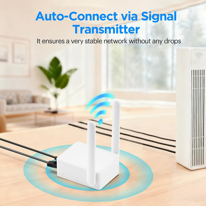 Smart Bird Feeder with Camera Solar Powered,2K HD Video Live Stream,AI Identify Birds Species,Link via Signal Transmitter,5MP Photos,Instant Arrival Alerts,Motion Detect,Elderly-Friendly,Green