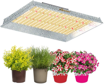 100Watt LED Plant Grow Lamp,Including UV IR Diodes,Sunlike Full Spectrum Growing Light for Hydroponic Indoor Seeding Veg Bloom Commercial Grow Greenhouse 4x2 4x4 Plant Tent,Power Dimmable