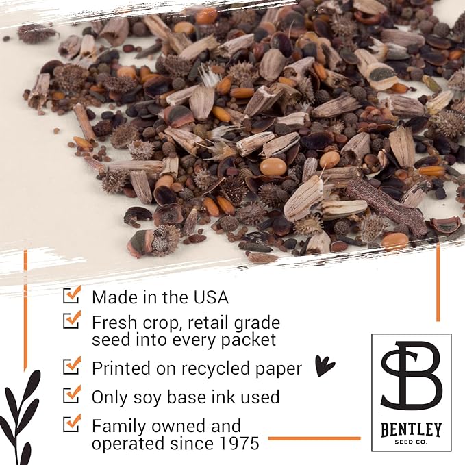 Grateful Memories Dove with Bird and Butterfly Mix Seed Favor Packets - Gardening Gifts - Wild Flower Seeds for Planting - Garden or Indoor Plant Flowers - Growing Plants in Memory