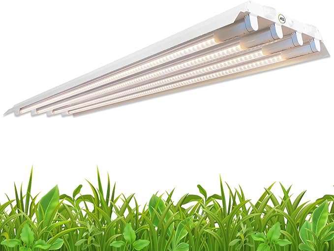 Active Grow 4FT T5 HO LED Grow Light – 4×25W Full Spectrum Panel, High CRI 95, Daisy-Chainable – Ideal Grow Light for Indoor Plants, Veg & Bloom, T5 Grow Lights Fixture