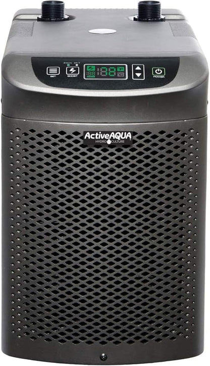 ACTIVEAQUA Hydroponic Water Chiller Cooling System with Remote Control and Freestanding Mounting Type for Home and Kitchen, Black