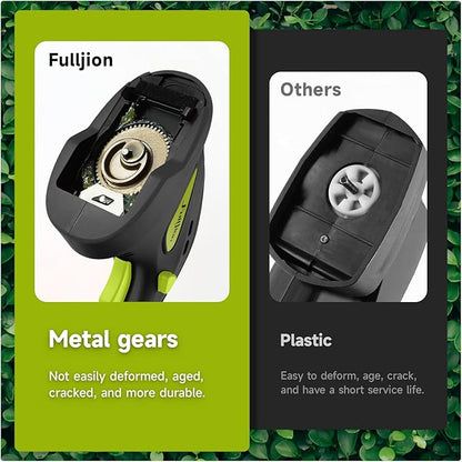 Hedge Trimmer Cordless,2 in 1 Hedge Shrub Grass Shears,21 V Electric Hedge Trimmer Grass Cutter Bush Trimmer with 2 PCS Rechargeable Battery for Garden, Lawn, Yard (Black)