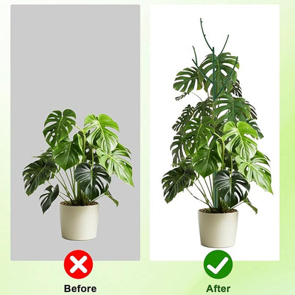 6 Pack Stackable Monstera Plant Support, Plant Stakes for Indoor and Outdoor Plants Use, Garden Stakes for Climbing and Potted Plants, Pothos, Philodendron