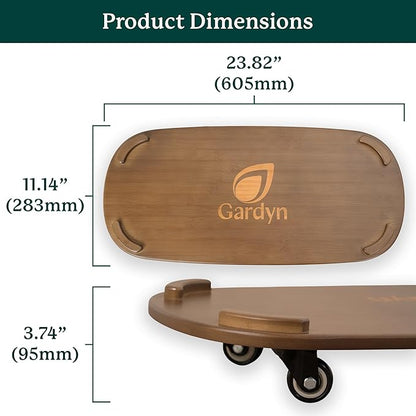 Gardyn Home Dolly - Mobile Rolling Cart for Hydroponics Growing System Kit & Indoor Garden Tower - Easily Move Your Hydroponic Systems While Protecting Your Floors from Water Drops, Scratches, & Marks