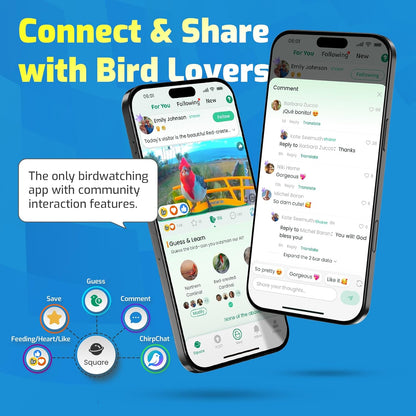 HIXX Smart Hummingbird Feeder with Camera Solar Powered, with Ant Moat & Bee Proof AI Bird Recognition, Easy Clean & Refill, with Coolfly Birdwatching APP, Ideal Gifts for Hummingbird Lover (17.5 oz)